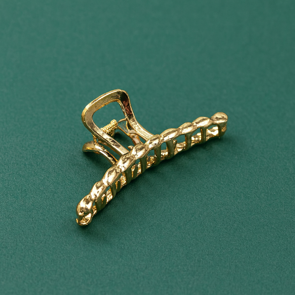 Golden Fashion Claw Clip
