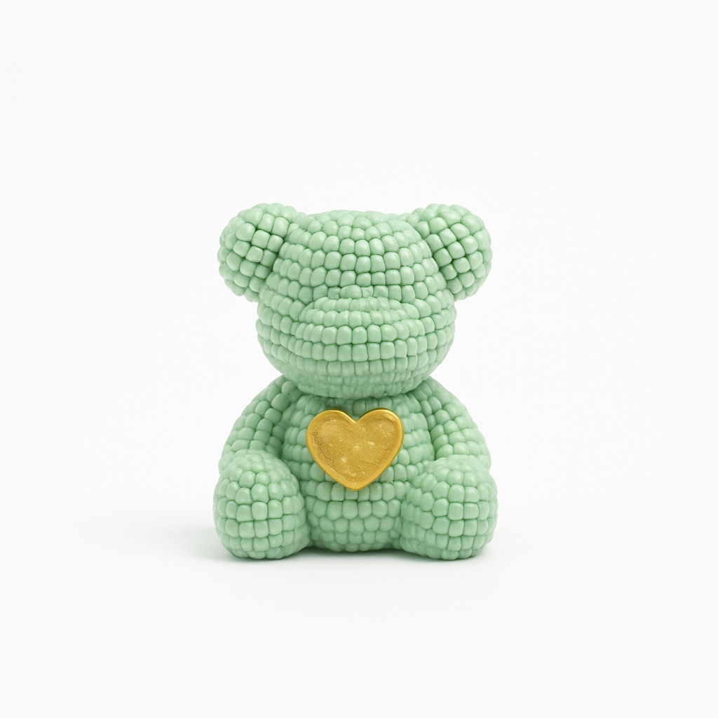 Colourful Bear Ornament