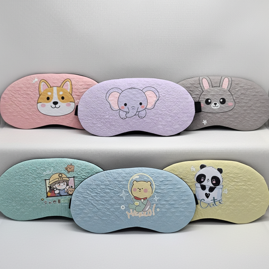 Crinkled Eye Mask