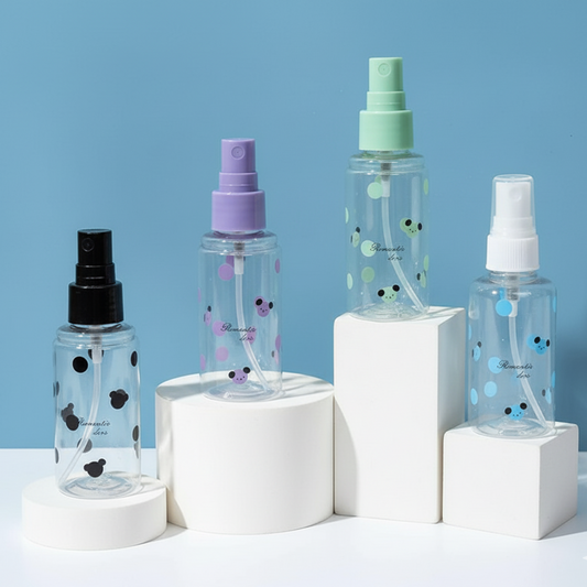 Cute Cartoon Spray Travel Bottle