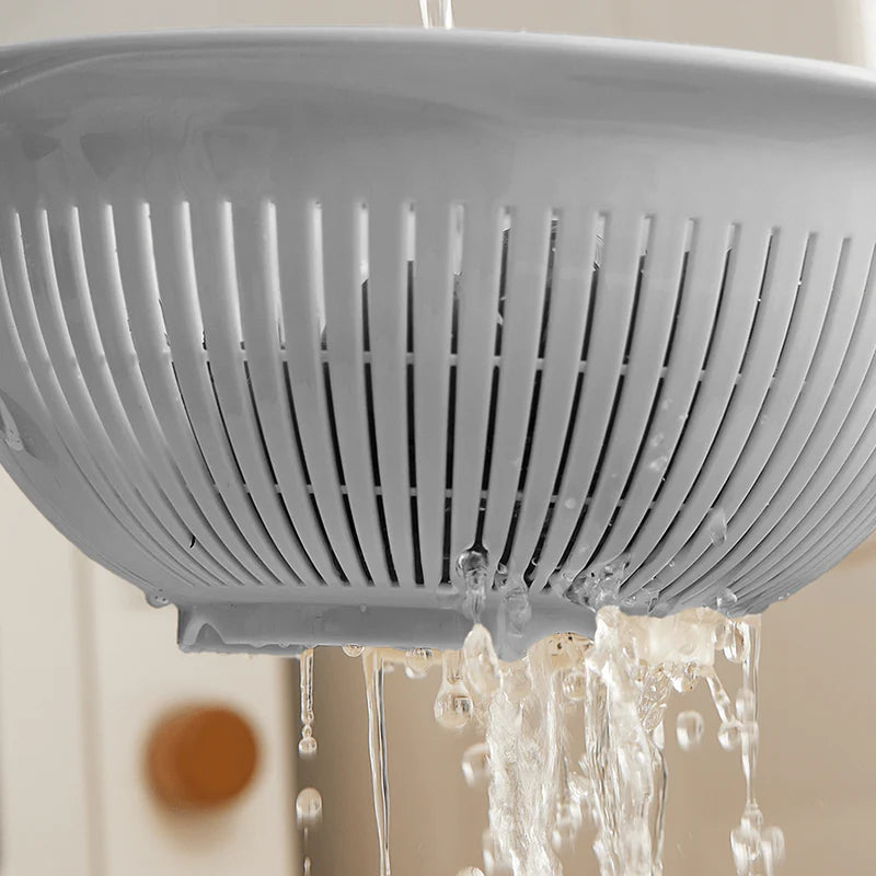 Drain basket with handle