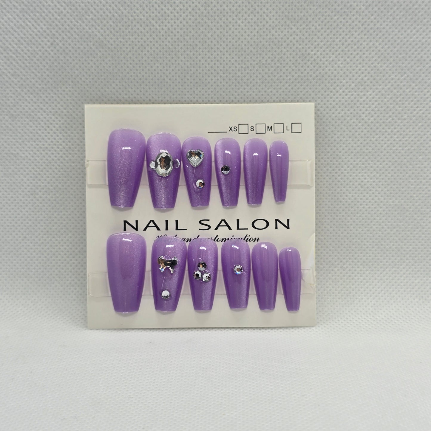 Crystal Press on Nails