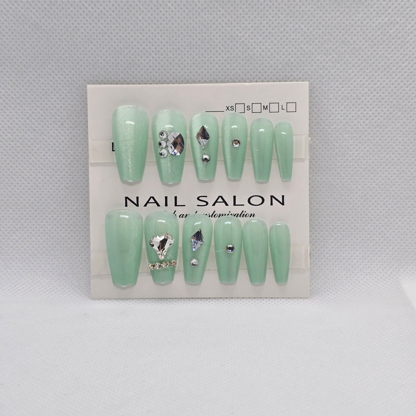 Crystal Press on Nails