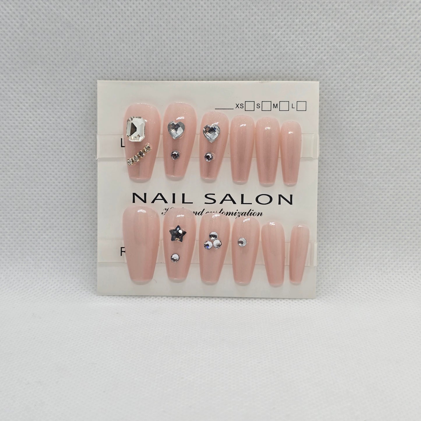 Crystal Press on Nails