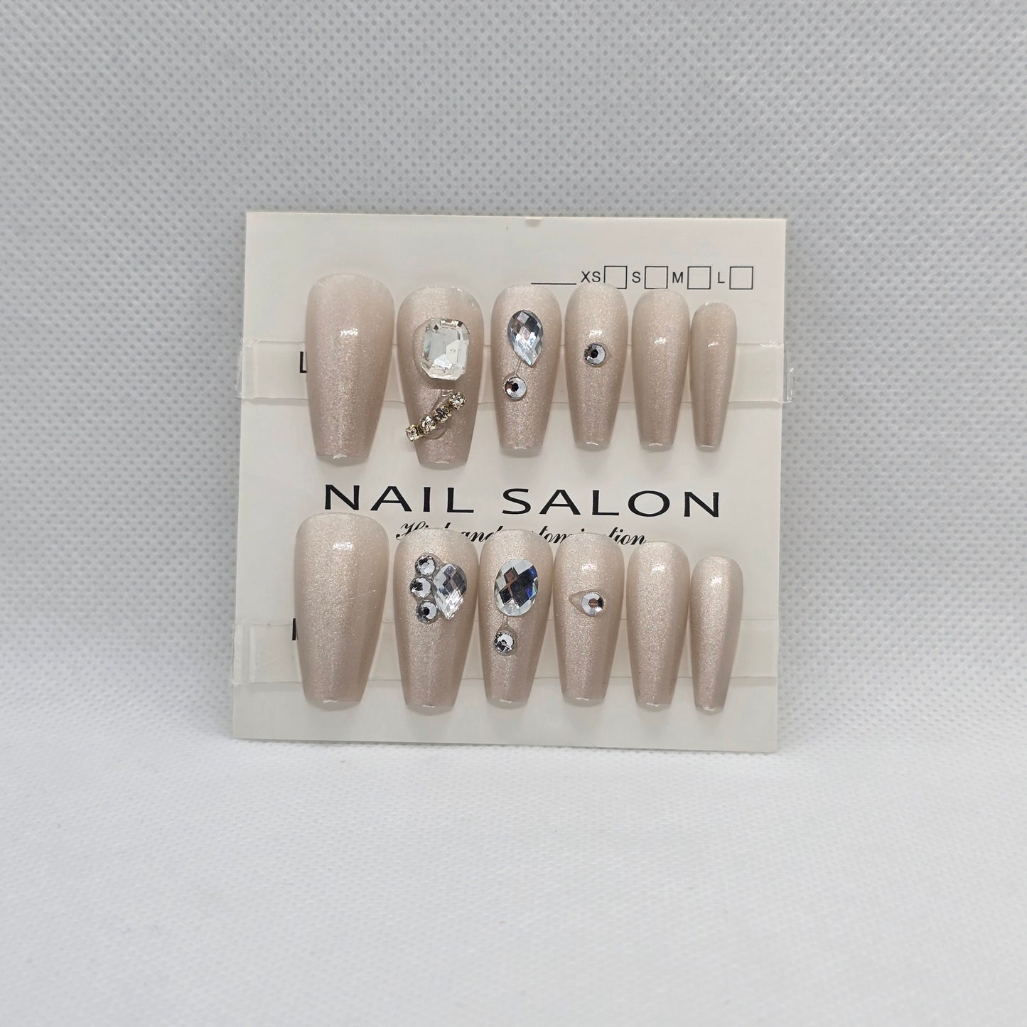 Crystal Press on Nails