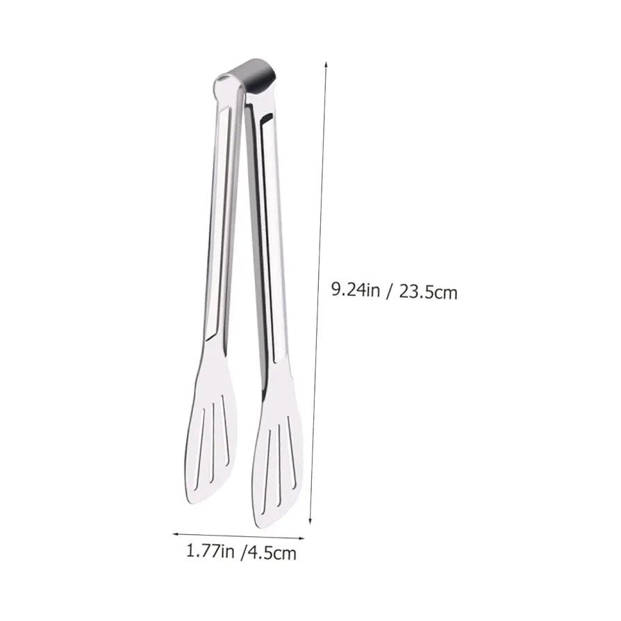 Three Hollow Lines 9 inch Food Tong
