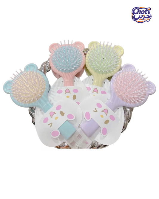 Candy Colour Bear Airbag Comb