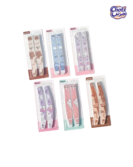Cartoon-Shaped Nail File-2pcs