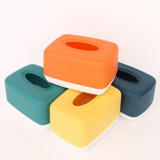 Sea Wave Tissue Box