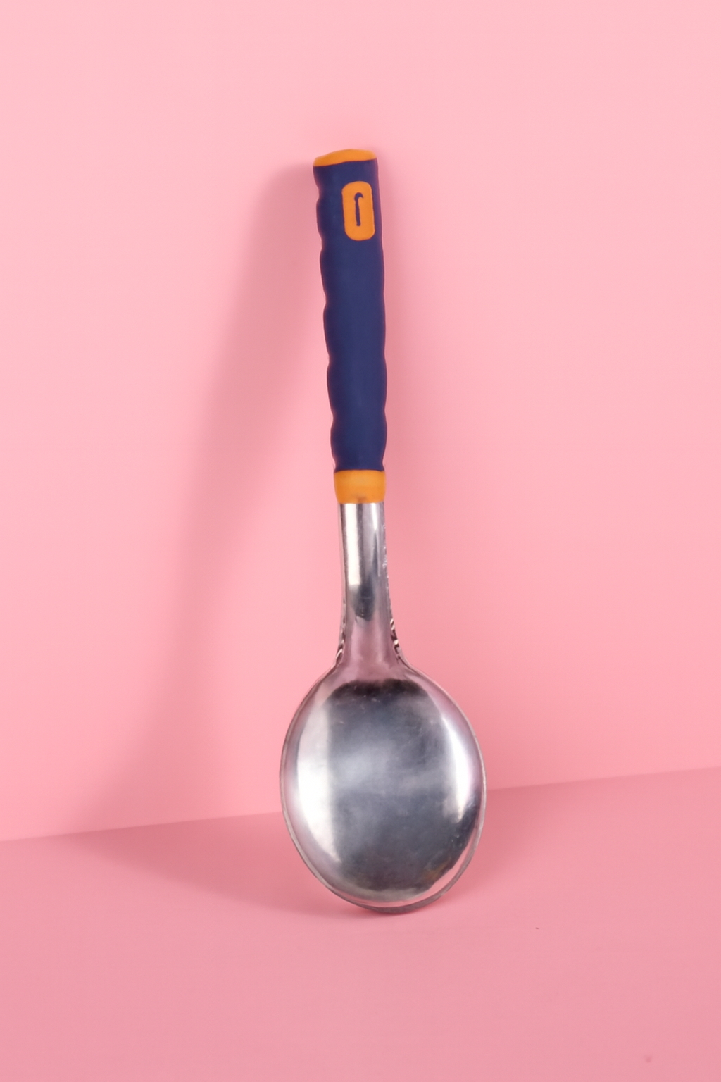 Blue Handle Short Rice Spoon