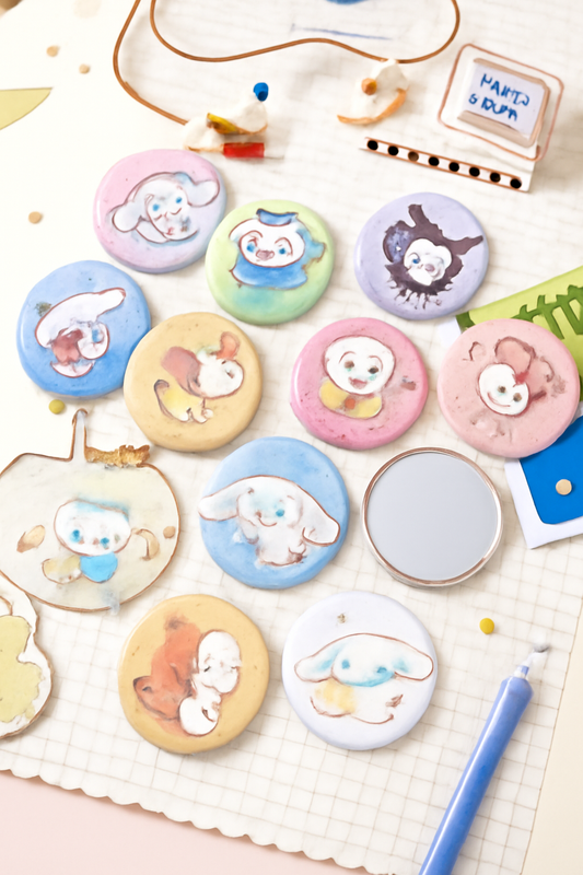 Cartoon Portable Mirror-2