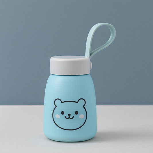 Double Layer Kitten Glass Cup