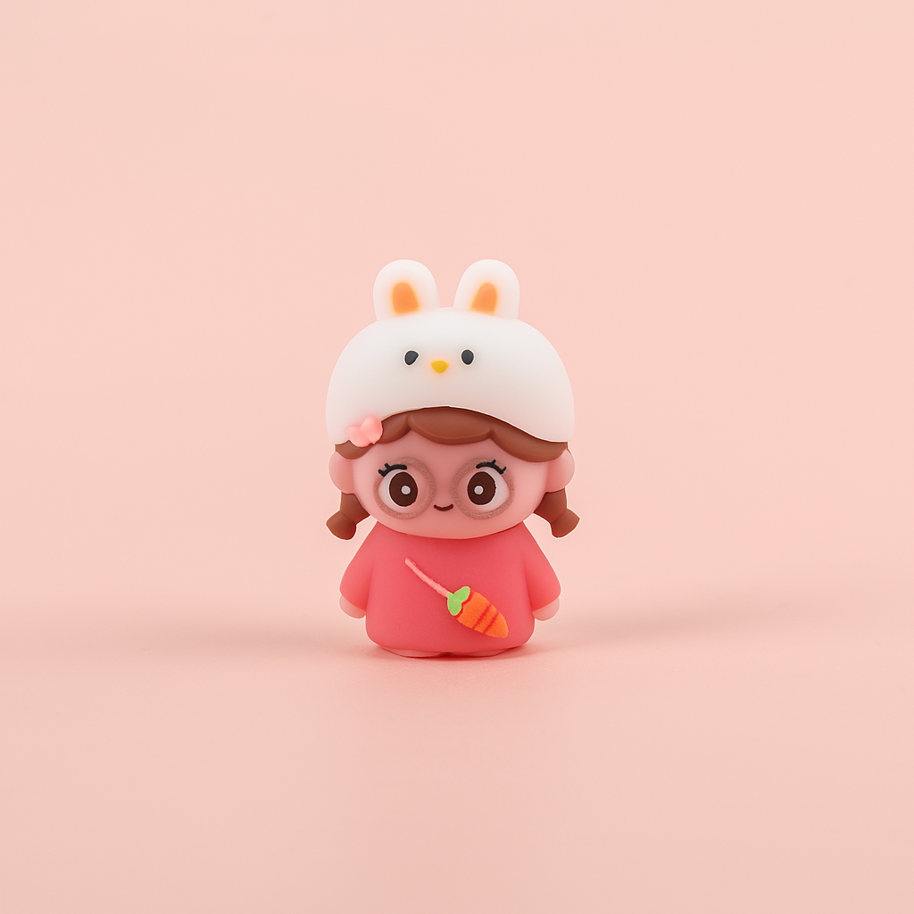 Energetic girl sharpener
