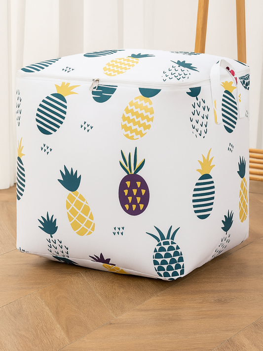 Fabric Pineapple Storage Bag