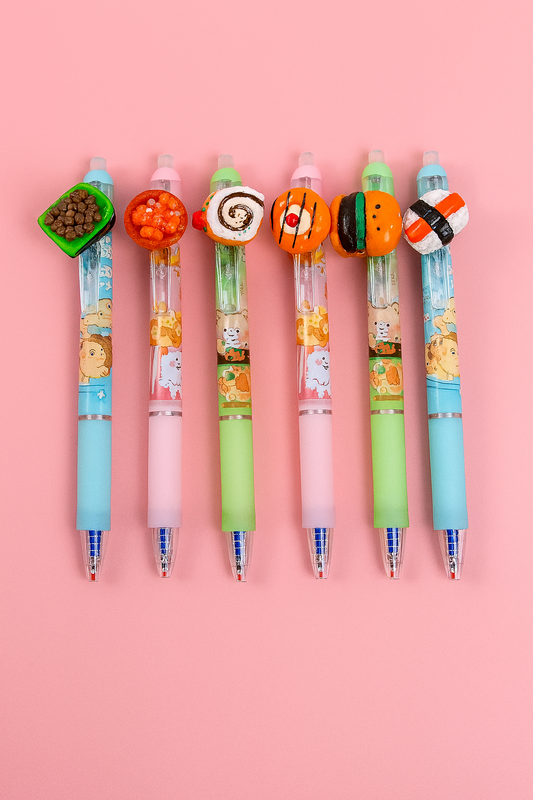 Foodie Gel Pen-blue
