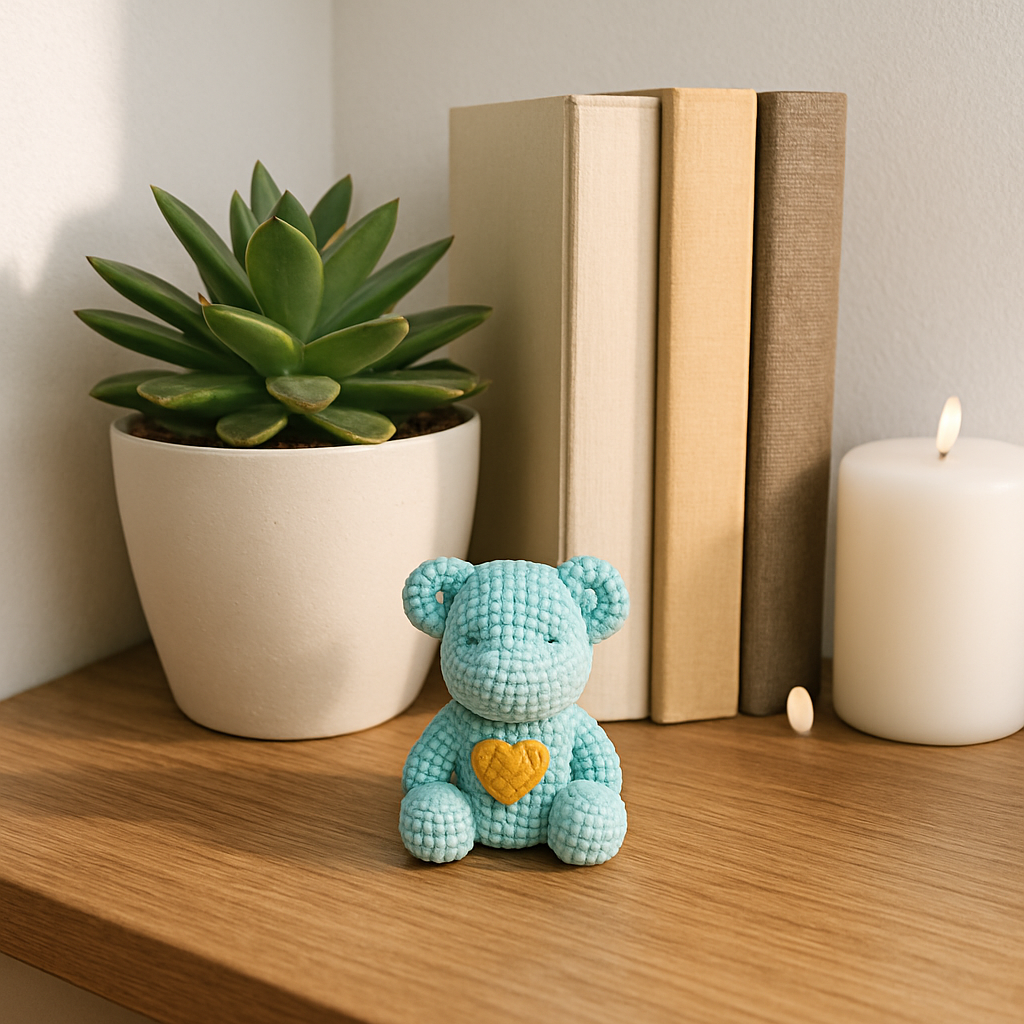 Colourful Bear Ornament