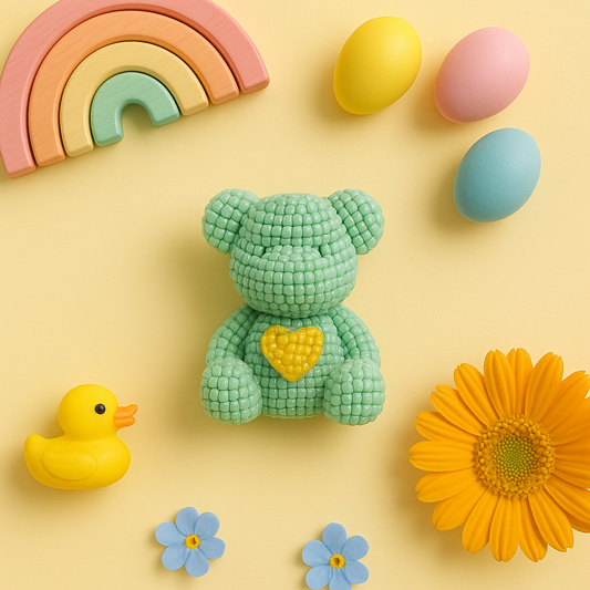 Colourful Bear Ornament