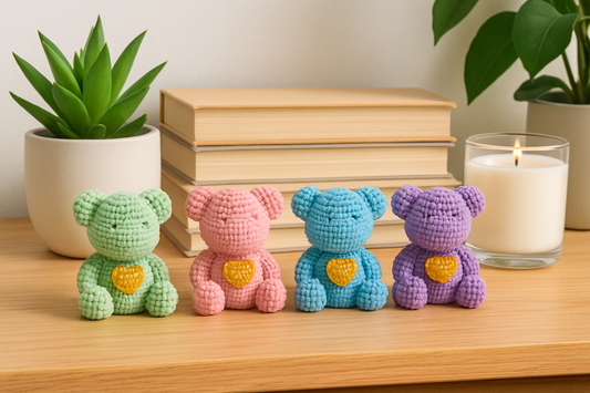 Colourful Bear Ornament