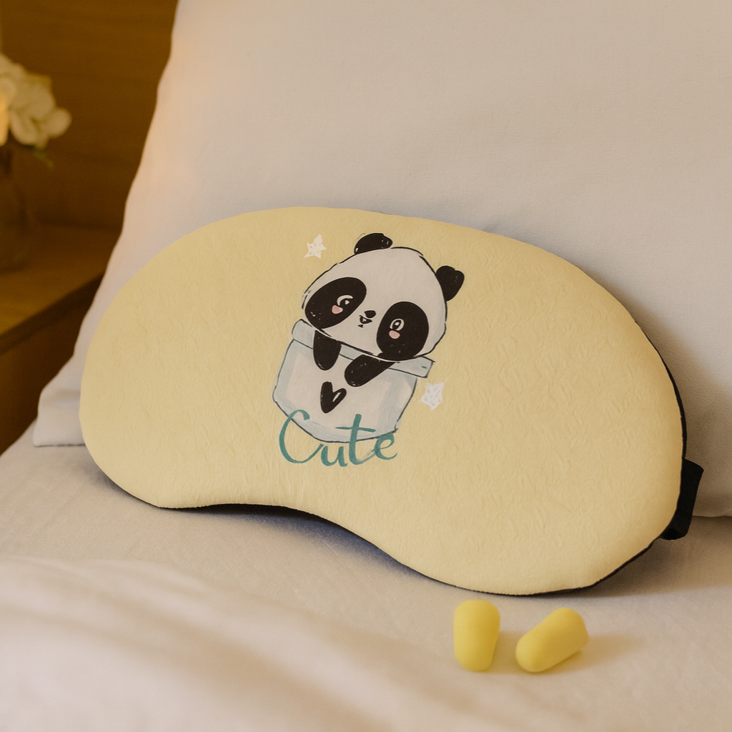 Crinkled Eye Mask