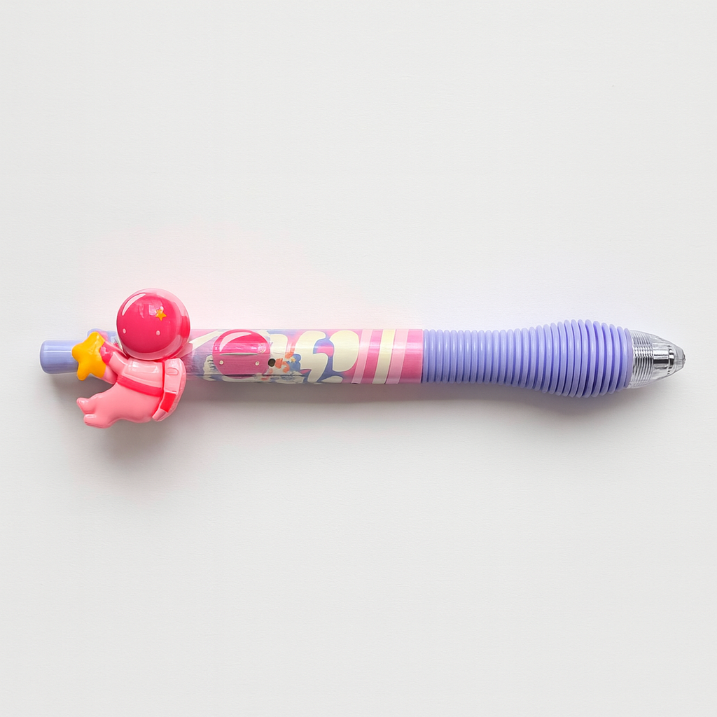Astronaut Gel Pen-black