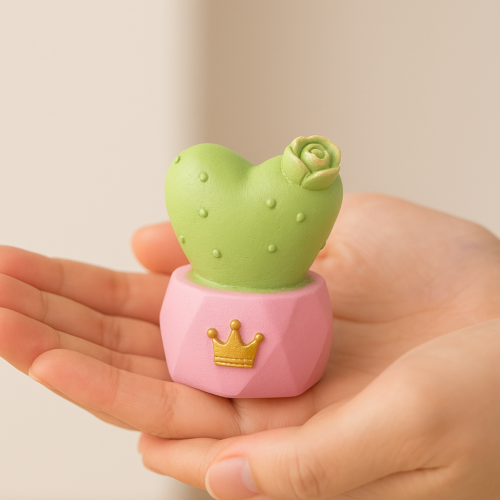 Cute Cactus Decoration-4 pcs