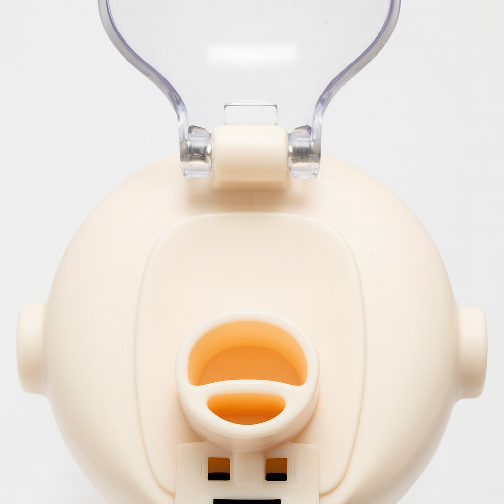 Large Capacity Double Drinking Straw Cup