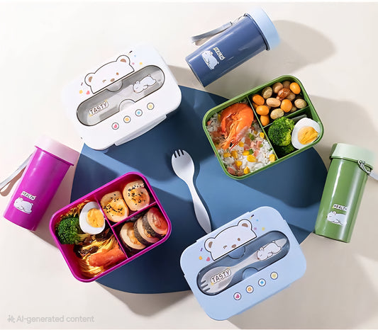 Lunch Box and Water Cup Set