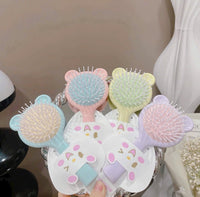 Candy Colour Bear Airbag Comb