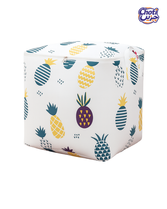 Fabric Pineapple Storage Bag
