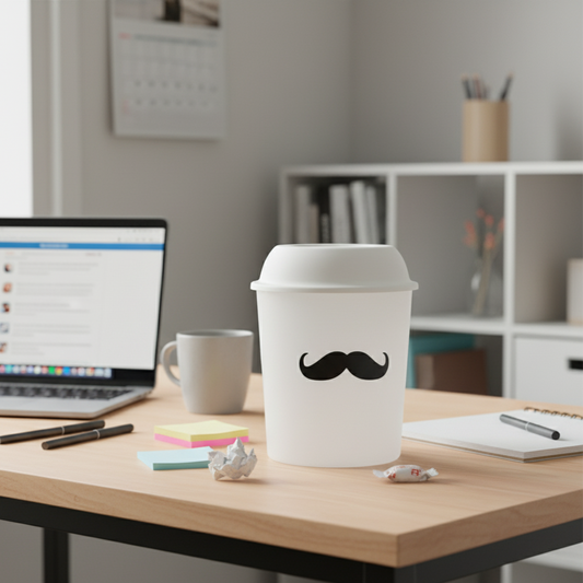 Chaplin Desk Trash Can