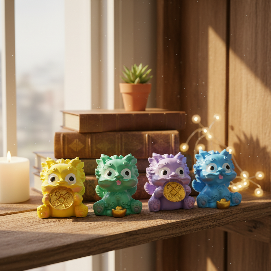 Lucky Pixiu Decoration-4 pcs