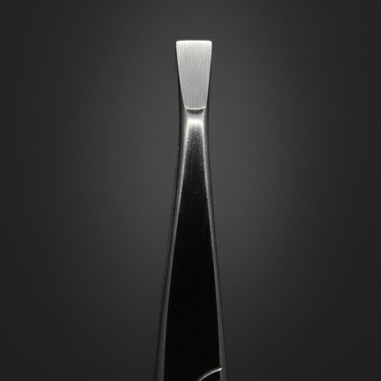 Flat Mouth Eyebrow Tweezer