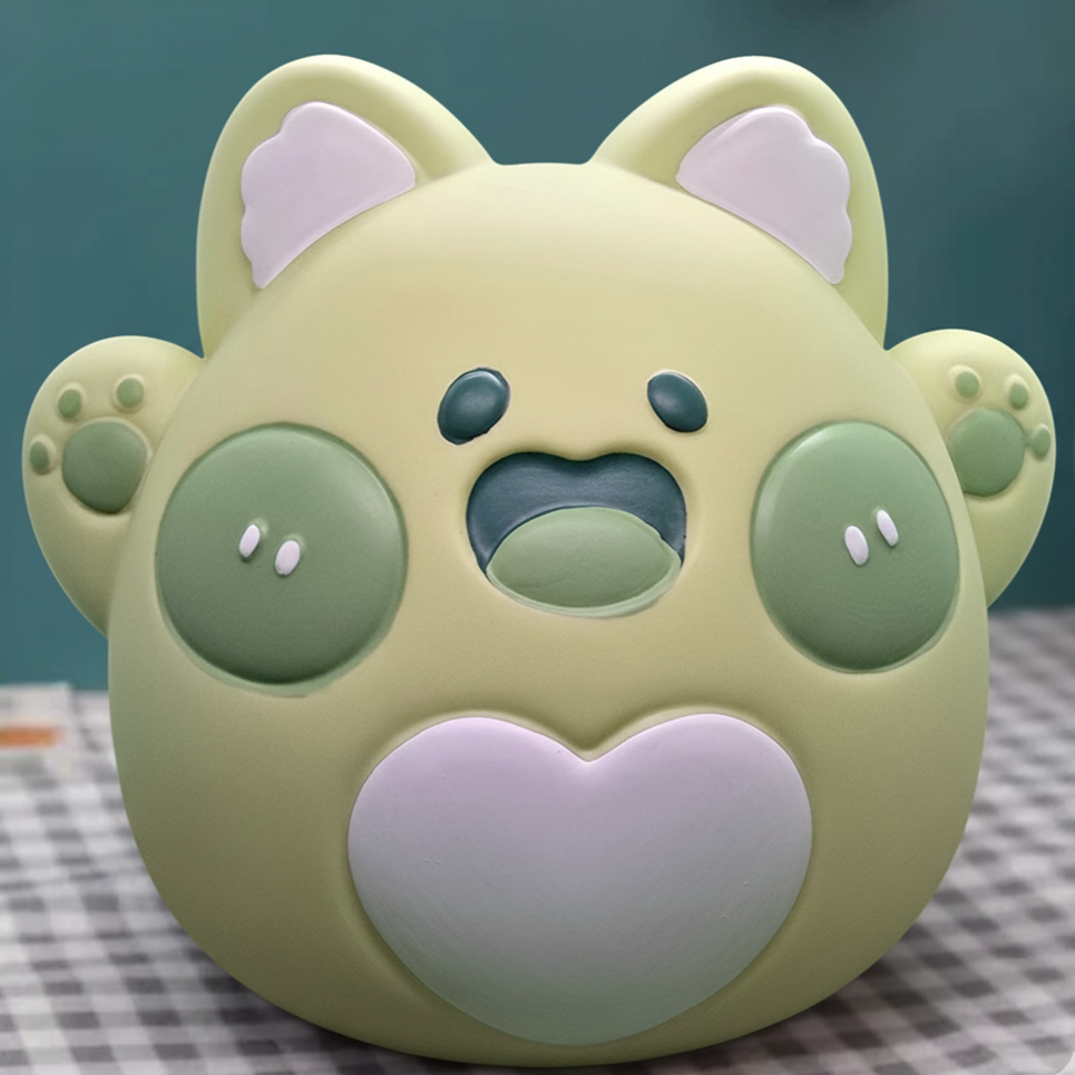 Small Chubby Cat Piggy Bank