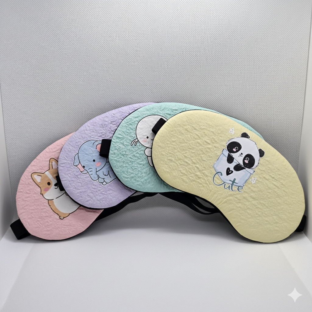 Crinkled Eye Mask