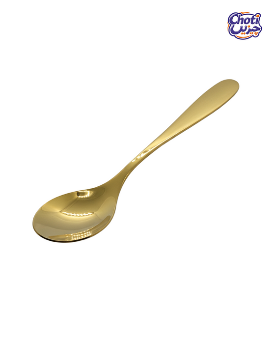 Gold Plated pointed Spoon-pack of 6