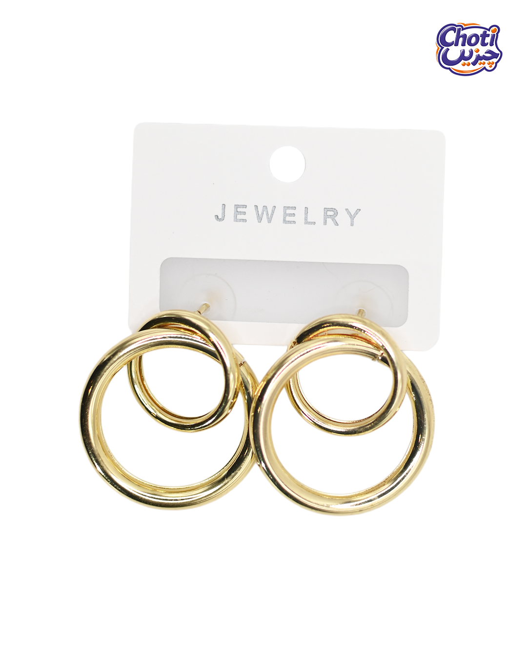 Golden Minimalist Chic Earrings