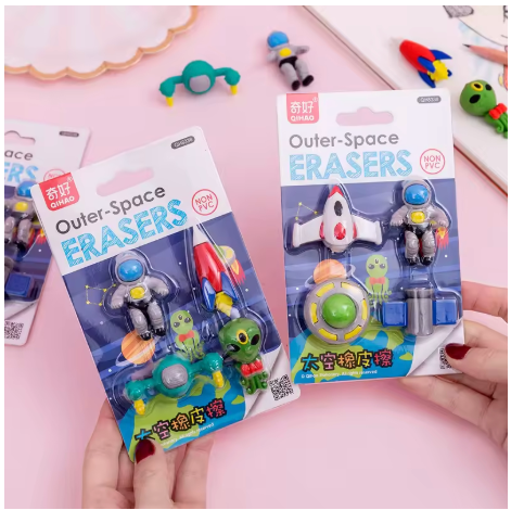 Space Eraser-4pcs