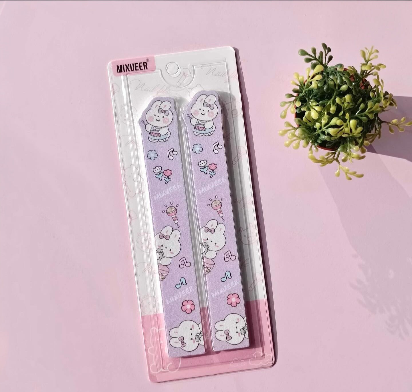 Cartoon-Shaped Nail File-2pcs
