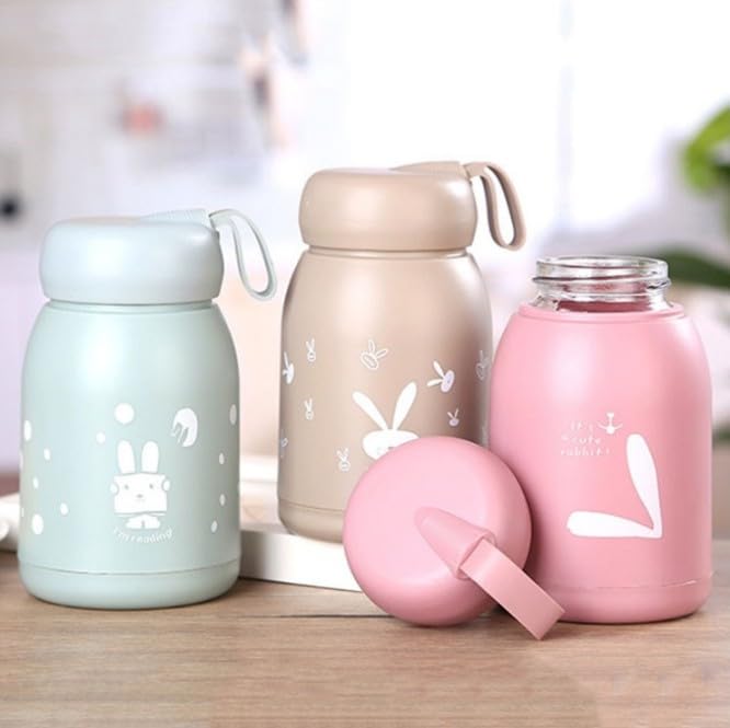 Cute Glass Bunny Bottle (330ml)