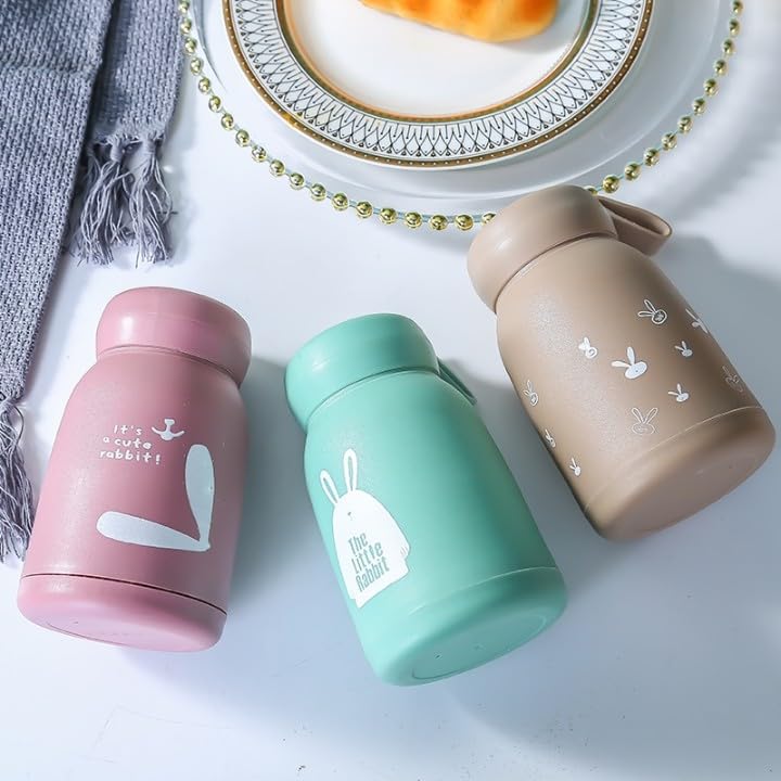 Cute Glass Bunny Bottle (330ml)