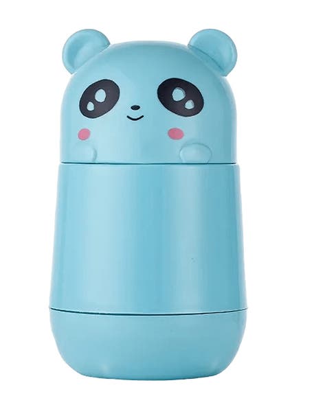 Cute Bear Portable Glass Bottle