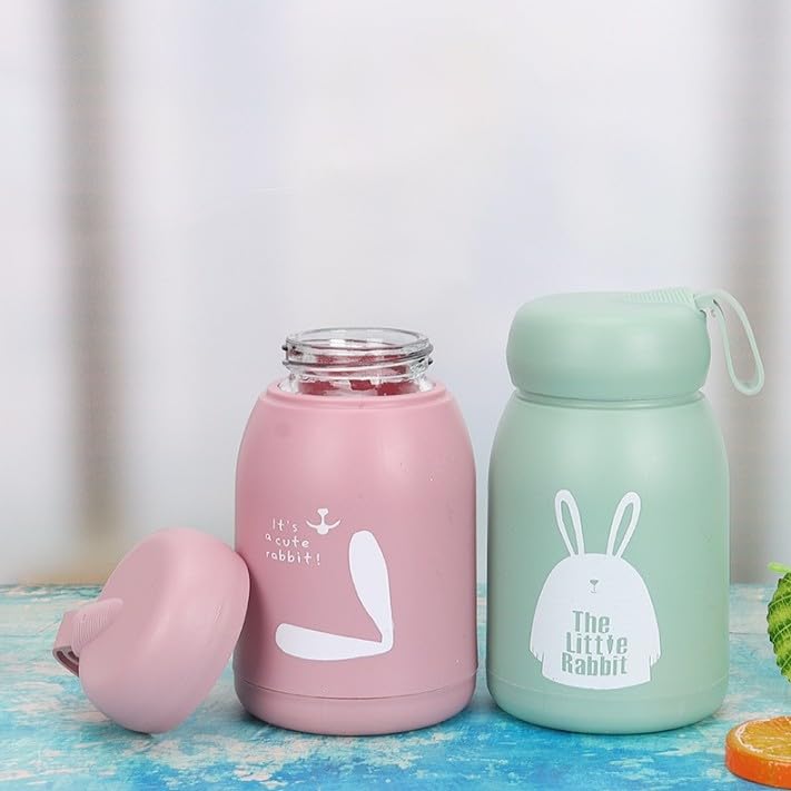 Cute Glass Bunny Bottle (330ml)